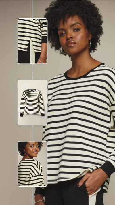 Striped Sweatshirt