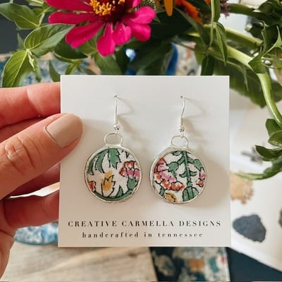  “woven together” earrings no.05