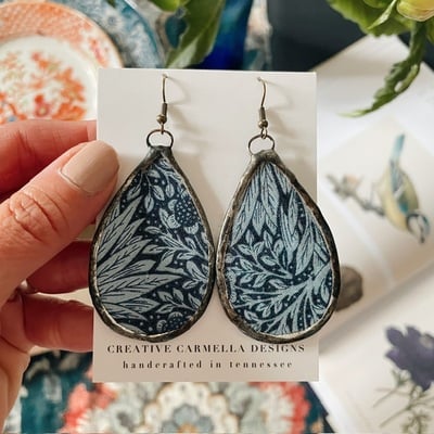 “woven together” earrings no.15