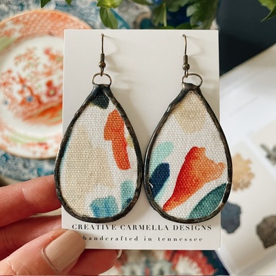 “woven together” earrings no.17