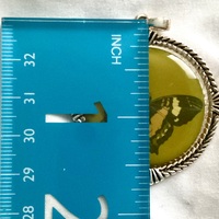 Butterfly and Peacock Vintage Style Pendant Set - Thumbnail 11