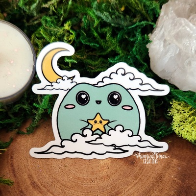 Frog & friend (glossy)