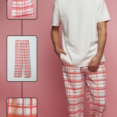 Men's plaid pj set - final sale