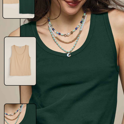 2-pack rib-knit tank
