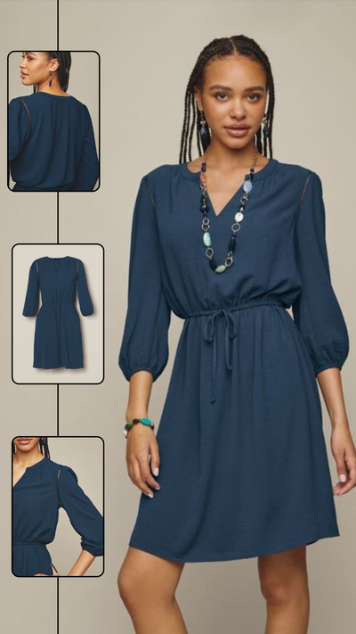 Drawstring Dress