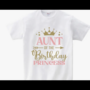 Princesses Family T-Shirt Set – Custom Name Birthday Shirts for Girls & Family-4