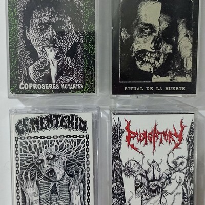 Fecal aborted, sevicia, cementerio, purgatory tapes 