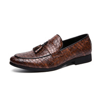 Men's shoes bean business shoes casual shoes 3 colors - Thumbnail 1