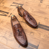 Men's shoes bean business shoes casual shoes 3 colors - Thumbnail 6
