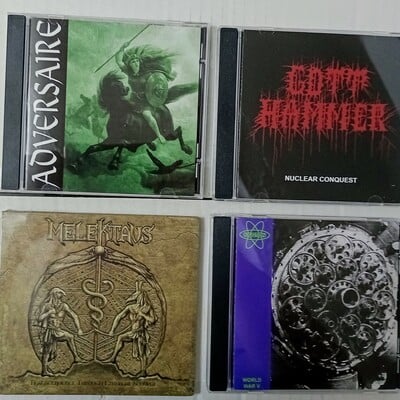 Adversaire , gotthammer, melek taus, kiloton cds