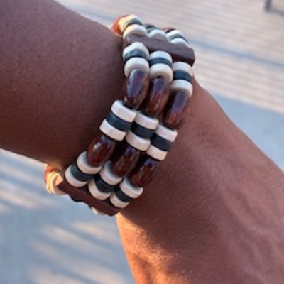 Tan surfer bracelet