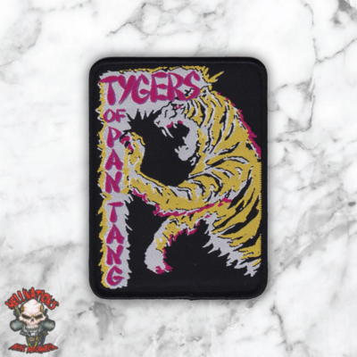 Tygers of pan tang woven patches