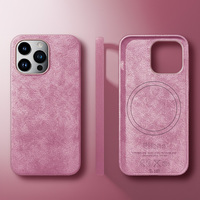 Cool Suede iPhone 16 15 14 Magnetic Case IPS602 - Thumbnail 1