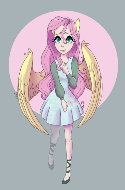 Fluttershy Human Print