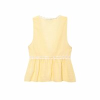 lace-trimmed top - Thumbnail 4
