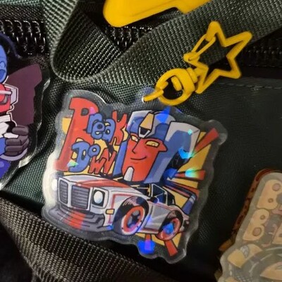 Acrylic charm - earthspark