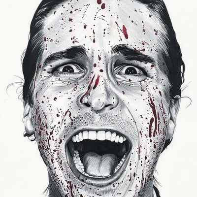 Patrick bateman print