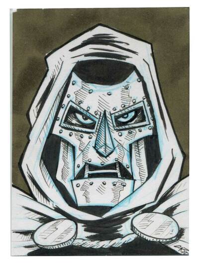 Doom Sketch Card