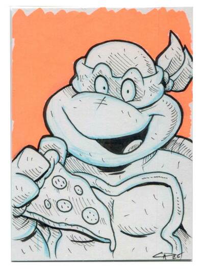 Mikey Sketch Card