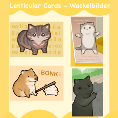 Lenticular cards