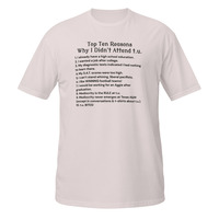 Texas A&M Students Reasons Didnt Attend t.u. Short-Sleeve Unisex T-Shirt Aggies - Thumbnail 12