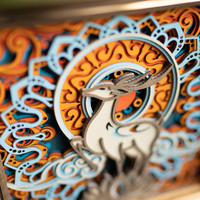 STEREOWOOD Celestial Deer, Personalized Ornaments, Creative Gifts - Thumbnail 4