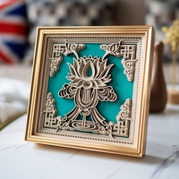 STEREOWOOD Auspicious Lotus Multi-Layer, Personalized Ornaments, Creative Gifts - Thumbnail 3