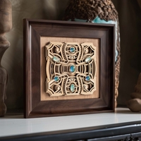 STEREOWOOD Stellar Muse Wood Art, Multi-Layer Decor, Meditation Room Decor, Gift for Friends - Thumbnail 3