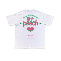 "NONE OF YOUR BUSINESS" PEACH T SHIRT - Thumbnail 3