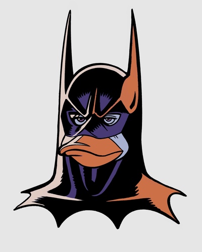 BATDUCK enamel pin