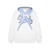 Sweet and cute puppy design hooded sweatshirt - Thumbnail 4