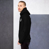 Metamelos Static Skull Hoodie  Embroidered Chest, Hourglass Tape Print - Thumbnail 60