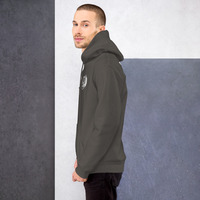 Metamelos Static Skull Hoodie  Embroidered Chest, Hourglass Tape Print - Thumbnail 61
