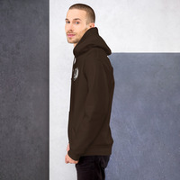 Metamelos Static Skull Hoodie  Embroidered Chest, Hourglass Tape Print - Thumbnail 62