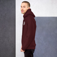 Metamelos Static Skull Hoodie  Embroidered Chest, Hourglass Tape Print - Thumbnail 67