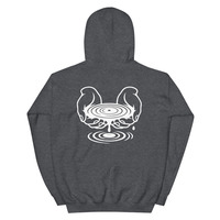 Metamelos "Drip Signal" Hoodie  Embroidered Static Skull Front, Record Pool Back Print - Thumbnail 67