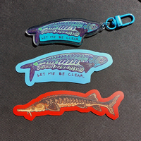 Glass catfish stickers/magnets - Thumbnail 3