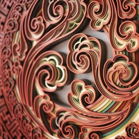 STEREOWOOD Lucky Disc Multi-Layer Wall Art, Stereoscopic 3D Decor, Mandala Laser Cut, Rustic Home Wood Wall Art, Laser Cut Arts and Crafts - Thumbnail 10