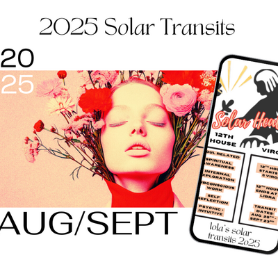 Solar transit report (virgo szn)