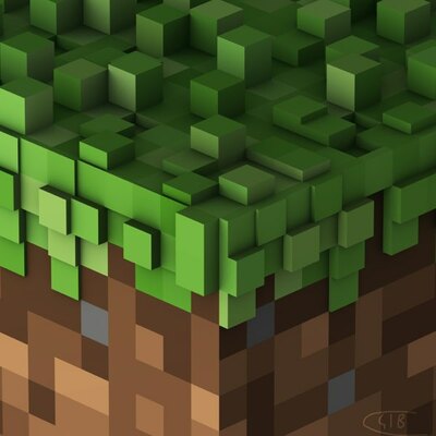 [08/22] C418 - Minecraft Volume Alpha (Transparent Green Vinyl)