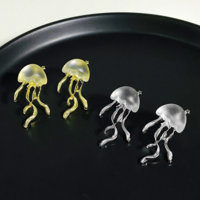 Cute Jellyfish Stud Earrings - Thumbnail 3