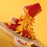 Bishojo ArTToy "Sleeping Beauty-Fries Fairies-Classic Ketchup" by SankToys & Weartdoing - Thumbnail 3