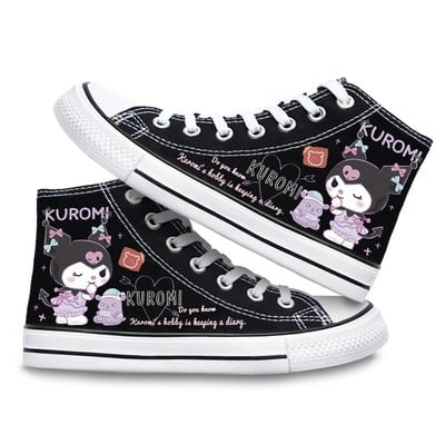 Kuromi devil print high top sneakers