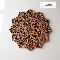 STEREOWOOD Dawn Star  Multi-Layer Wall Art, Large Geometric Wood Wall Art - Thumbnail 2