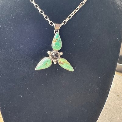 Blackjack turquoise necklace