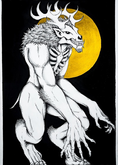 Wendigo - Original Art