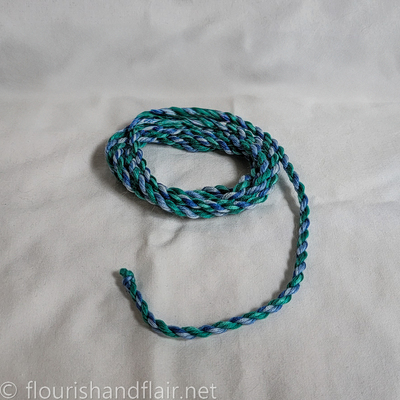 Multi-Color Cording - Teal/Green/Blue