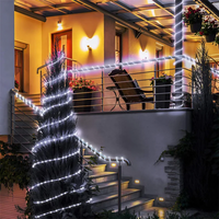 100LED Solar Tube String Light 8 Kinds Of Waterproof Outdoor Led - Thumbnail 8