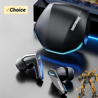 Lenovo GM2 Pro TWS Bluetooth 5.3 Earphones Dual Modes Music Game Earbuds  - Thumbnail 1