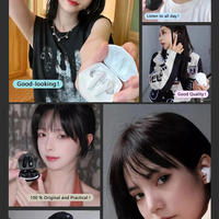 Lenovo GM2 Pro TWS Bluetooth 5.3 Earphones Dual Modes Music Game Earbuds  - Thumbnail 4